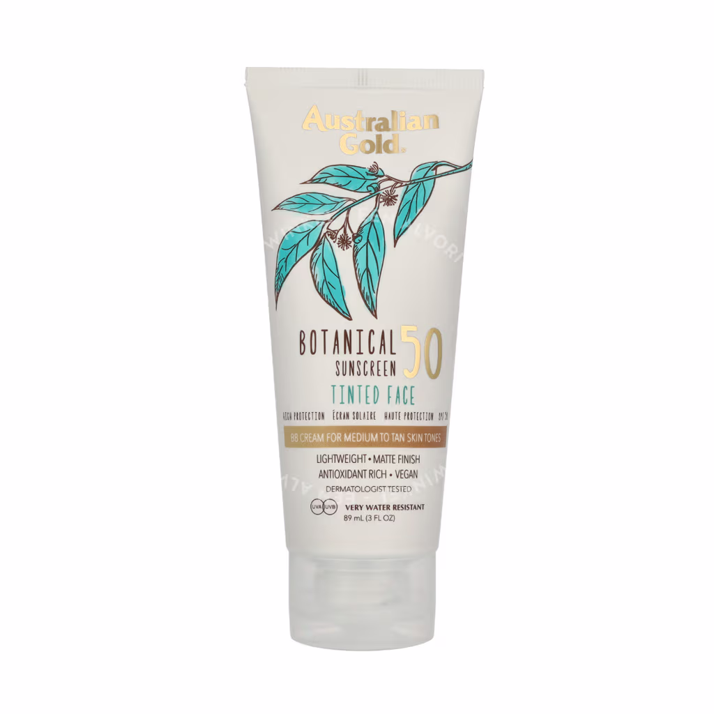 Australian Gold Australian Gold Botanical Sunscreen Tinted Face SPF50 — Medium-Tan
