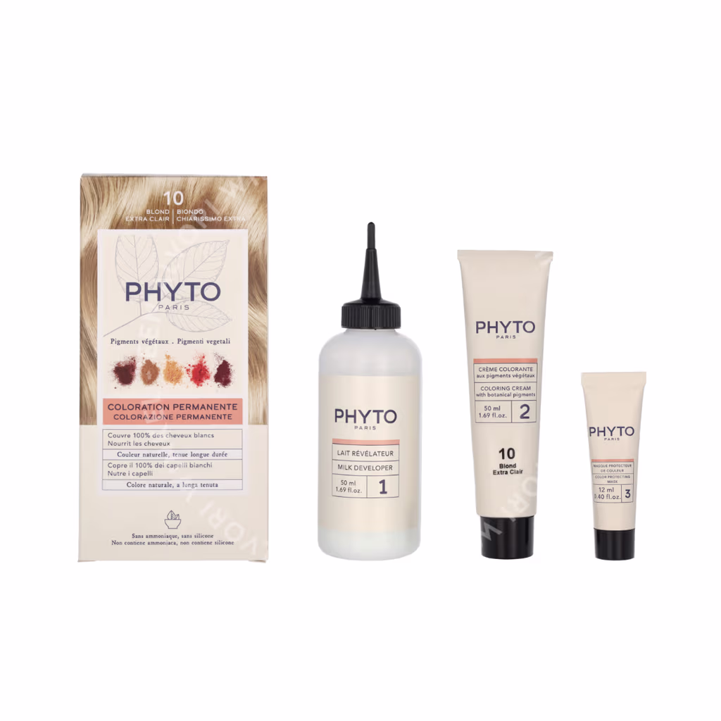 Phyto Phyto Phytocolor Permanent Color — #10 Extra Fair Blond — foto 3